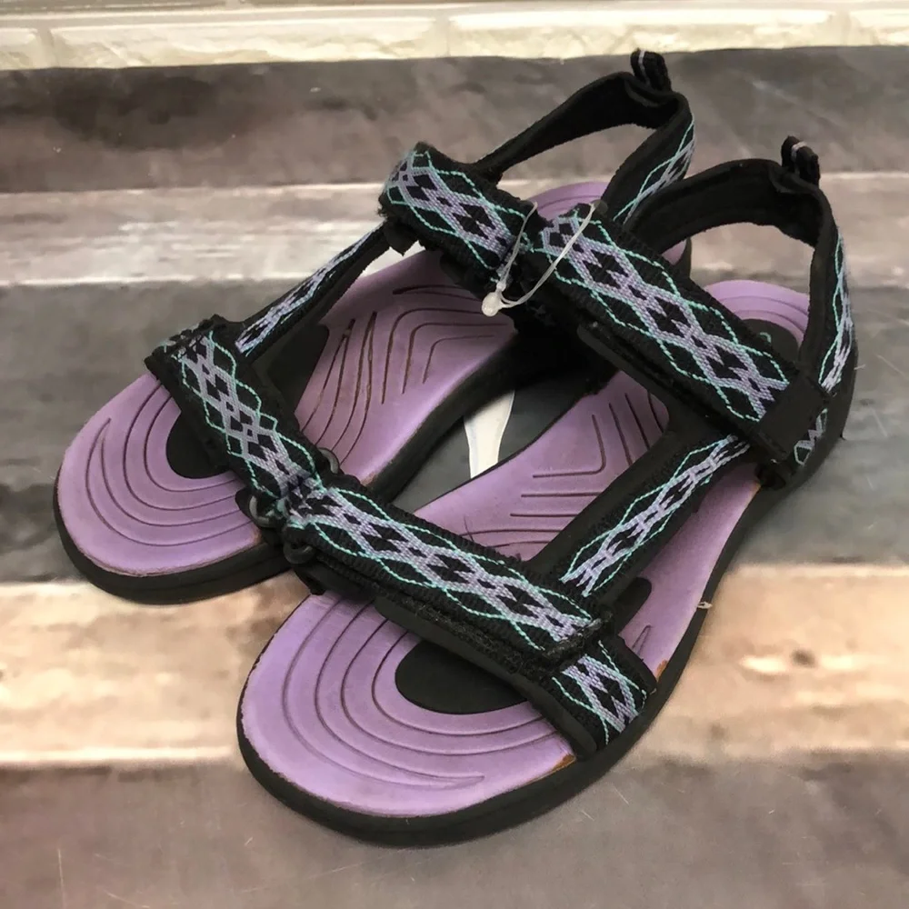 Champion strappy sandals adventure hiking water shoes youth‎ kids size 2